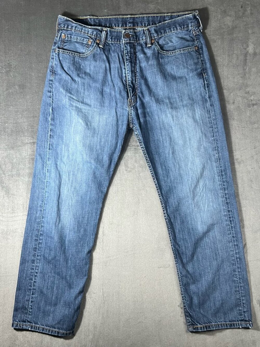 Levi's 505 Men's Jeans Medium Stonewash Size 38x30 100% Cotton